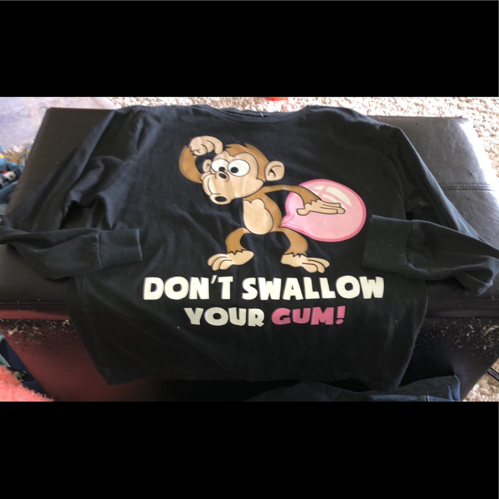 Girls monkey shirt